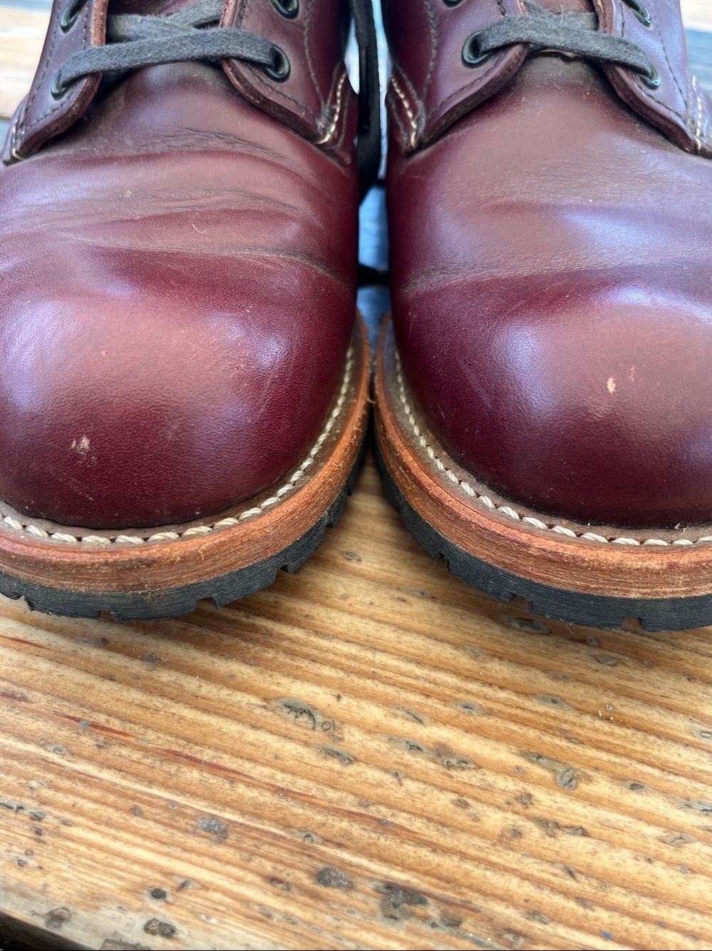 Red Wings Men size 7.5 red leather Ankle Boots woman 9 ( Euro 40) - Picture 9 of 9